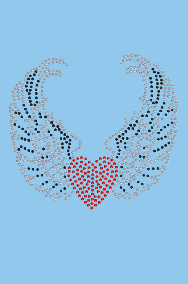 Heart with Wings 1 - Women's T-shirt