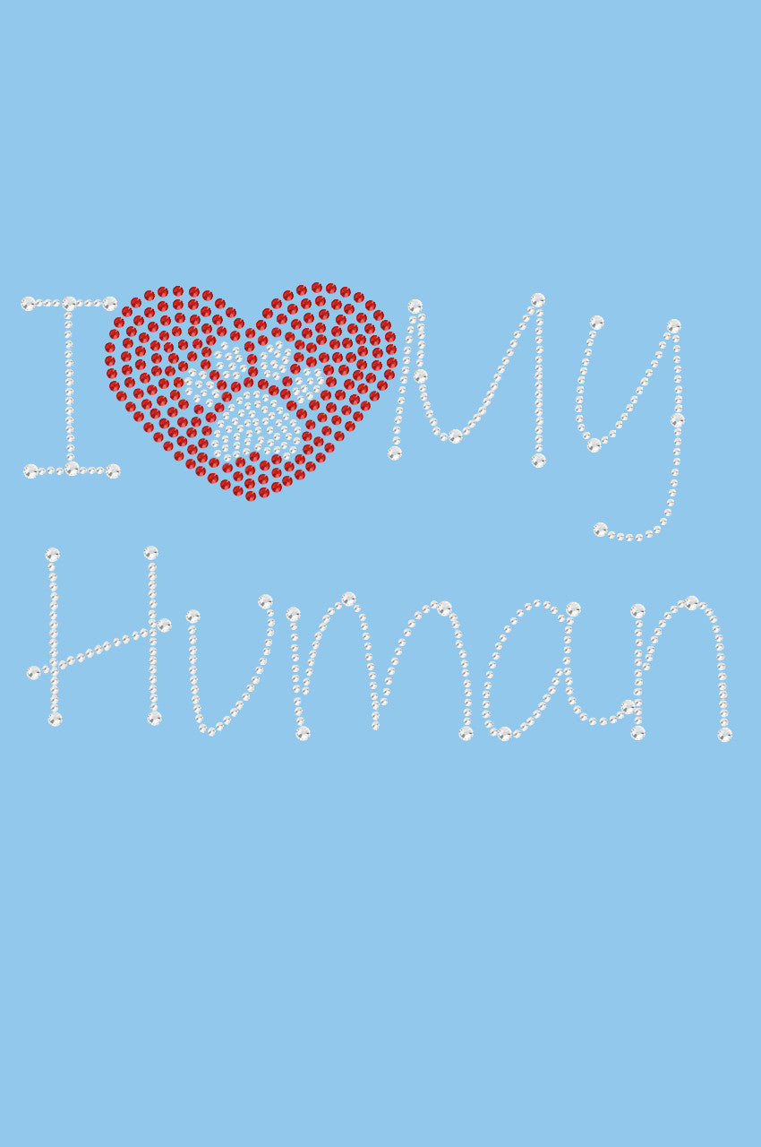 I Love My Human - bandana
