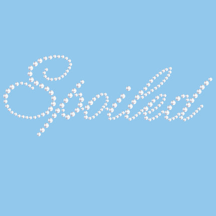 Spoiled (Silver Nailheads) - Women's T-shirt