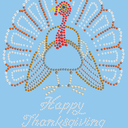 Happy Thanksgiving Turkey 2 - Women's T-shirt