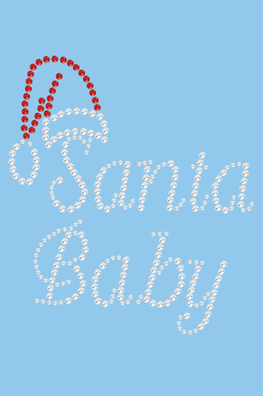 Santa Baby - Bandana Light Blue