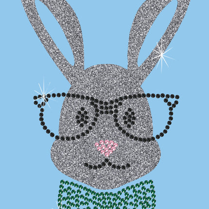 Bunny with Glasses and Bow Tie - Women's Tee