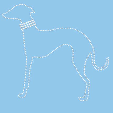 Greyhound Outline - bandana