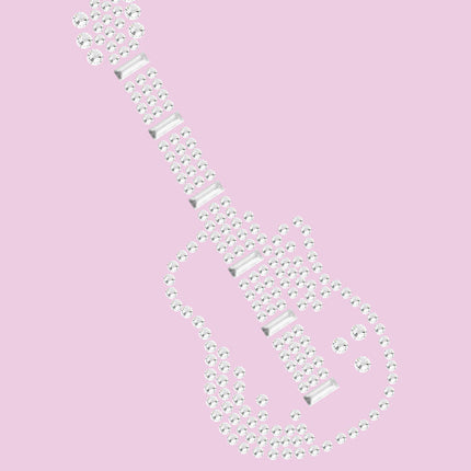 Guitar (Rhinestone) - Bandanna