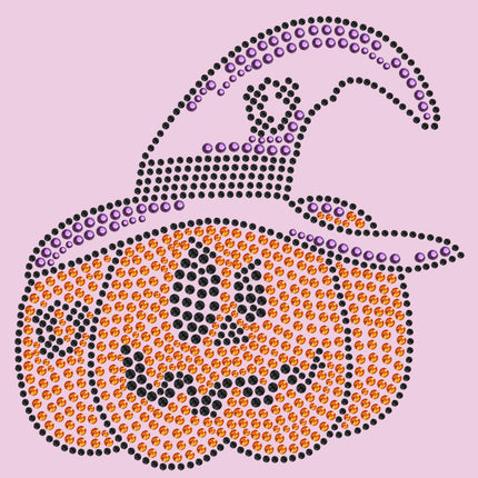 Jack O'Lantern with Hat - Women's T-shirt