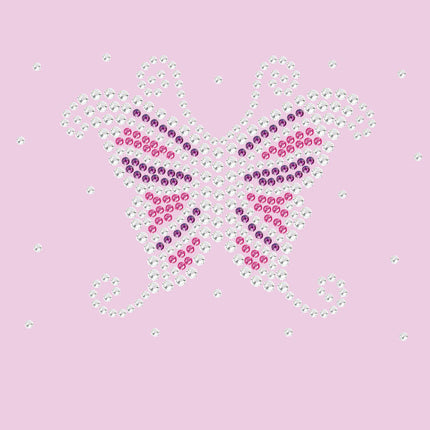 Pink & Purple Butterfly - Women's T-shirt