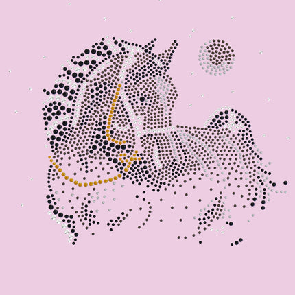 Horse with Stars & Moon - Women's T-shirt