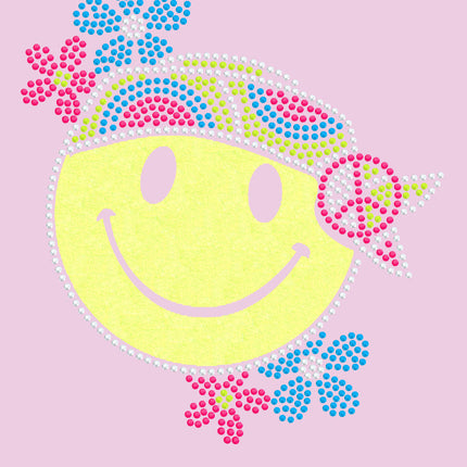 Happy Face Hippy - Women's T-shirt