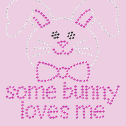 Some Bunny Loves Me (Pink) - Bandanna