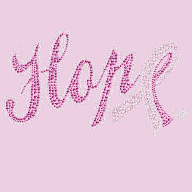 Hope with Cancer Ribbon - Women's T-shirt