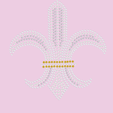 Fleur de Lis (Rhinestones & Nailheads) - Women's T-shirt