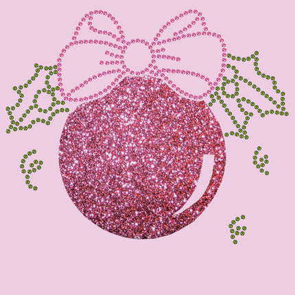 Pink Glitter Ornament - Women's T-shirt