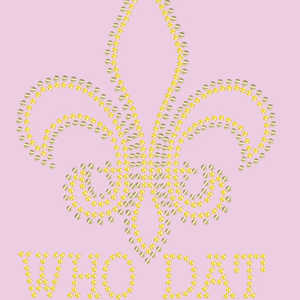 Fleur de Lis - Who Dat - Women's T-shirt