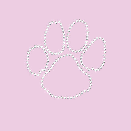 Paw (Rhinestone Outline) - Women's T-shirt