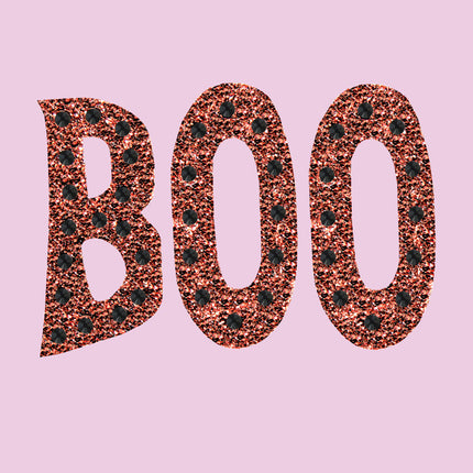 Orange Glitter Boo Bandanna