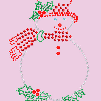 Snowman Outline - Women's T-shirt