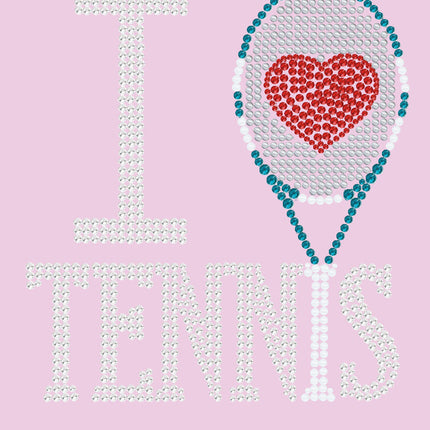 I Love Tennis - Women's Tee