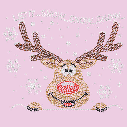 Let it Snow - Red Nose Reindeer - Bandana