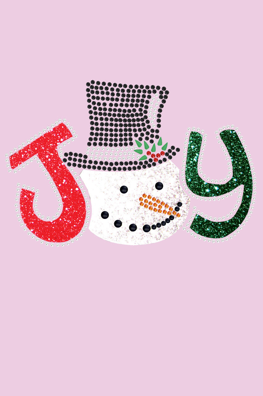 Joy Snowman - Bandana Pink