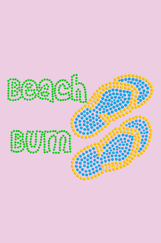 Beach Bum with Flip Flops - Women's T-shirt