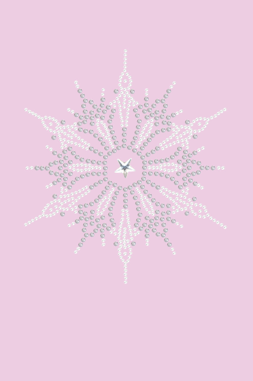 Snowflake 1 - Bandana Pink