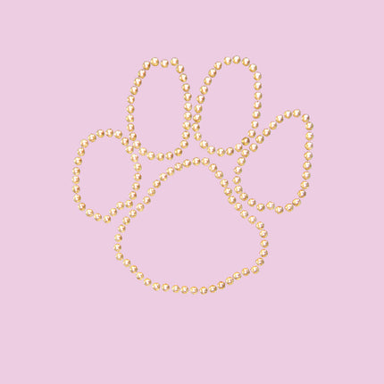 Paw (Gold Nailheads) - Women's T-shirt