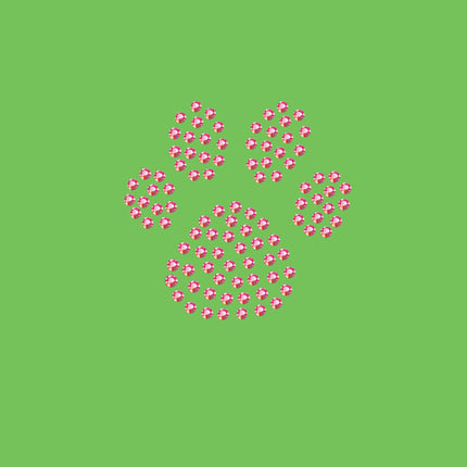 Paw (Pink Rhinestuds) bandana