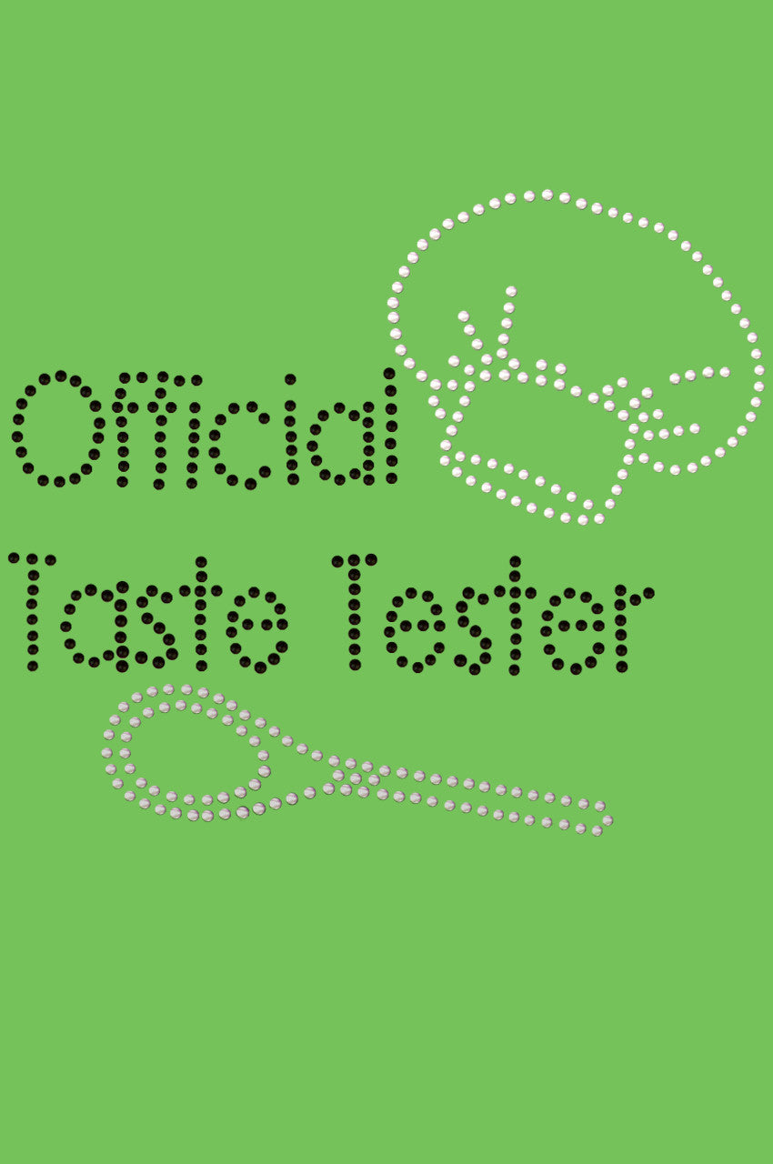 Official Taste Tester - Bandanna Lime Green