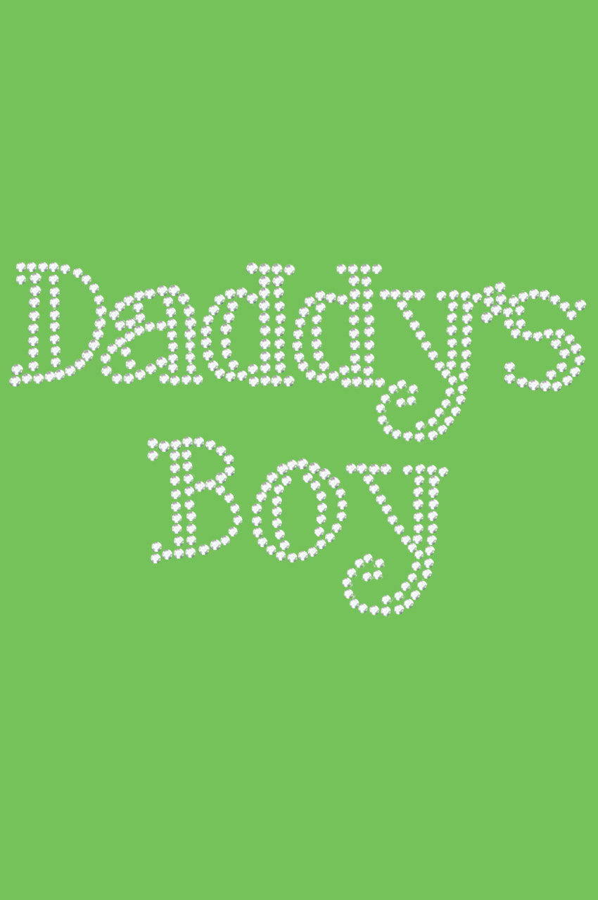 Daddy's Boy - Bandanna Lime Green