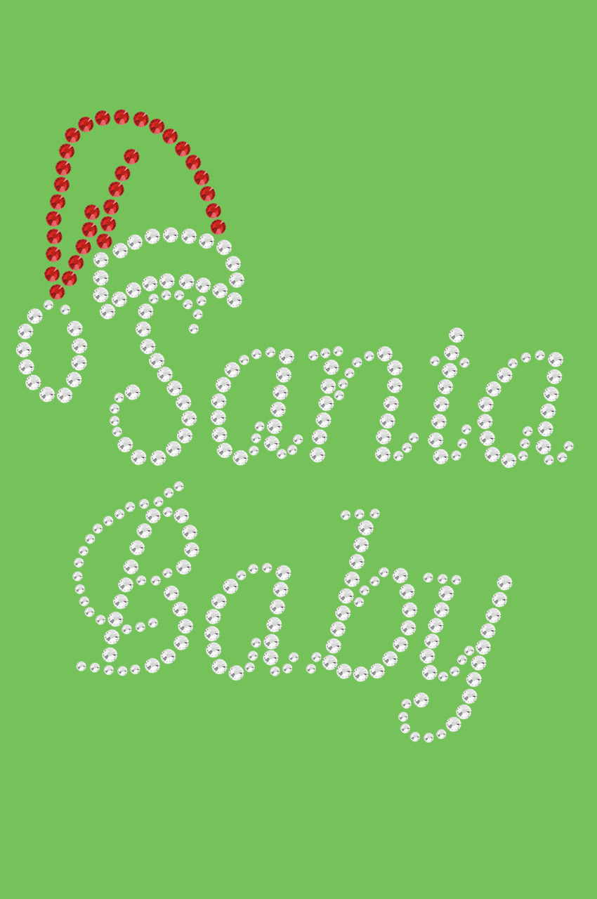 Santa Baby - Bandana Lime Green