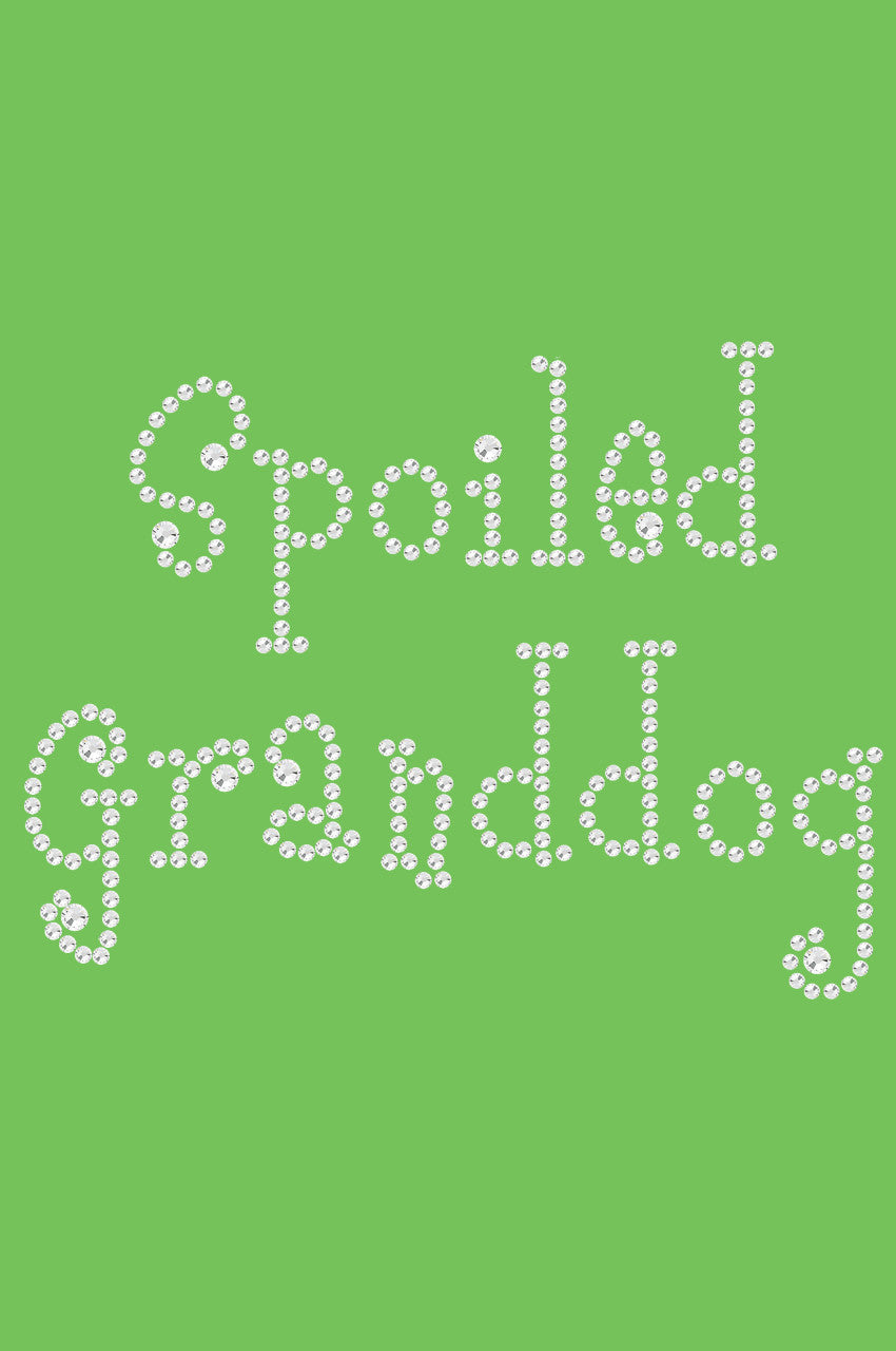 Spoiled Granddog - Bandanna Lime Green