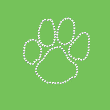 Paw (Rhinestone Outline) bandana