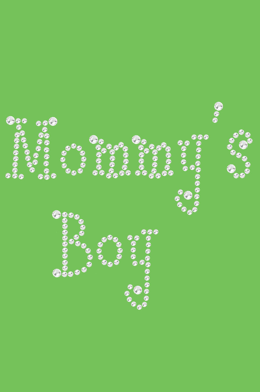 Mommy's Boy - Bandanna Lime Green