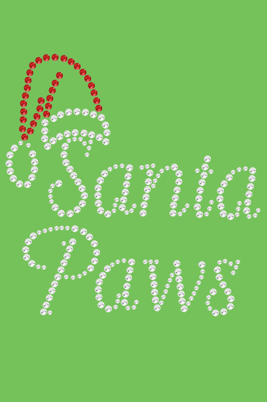 Santa Paws - Bandana Lime Green