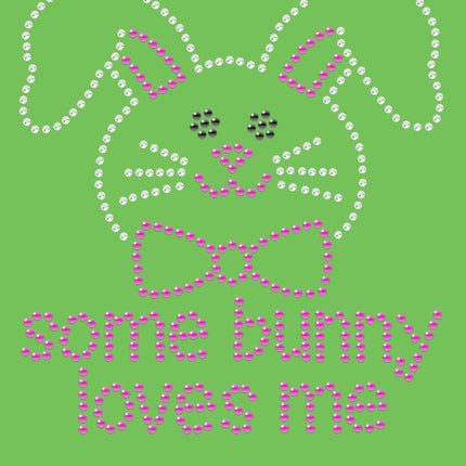 Some Bunny Loves Me (Pink) - Bandanna