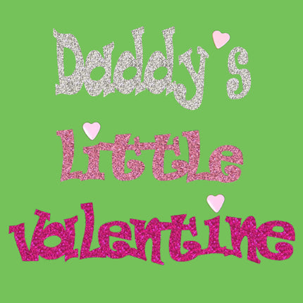 Daddy's Little Valentine Bandanna