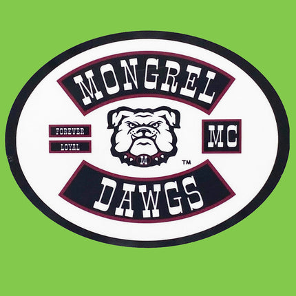 Mongrel Dawgs MC Logo Bandana