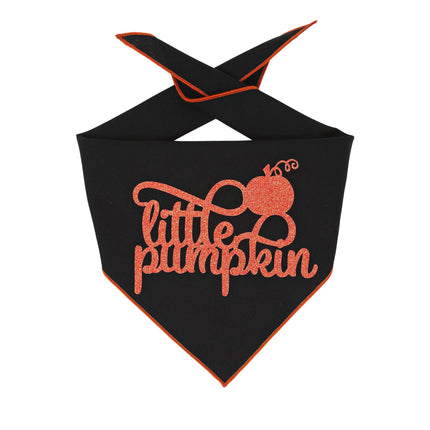 LIttle Pumpkin Dog Halloween Dog Bandana