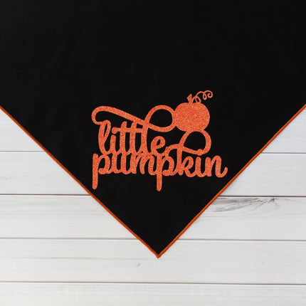 LIttle Pumpkin Dog Halloween Dog Bandana