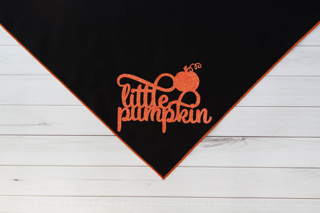 LIttle Pumpkin Dog Halloween Dog Bandana