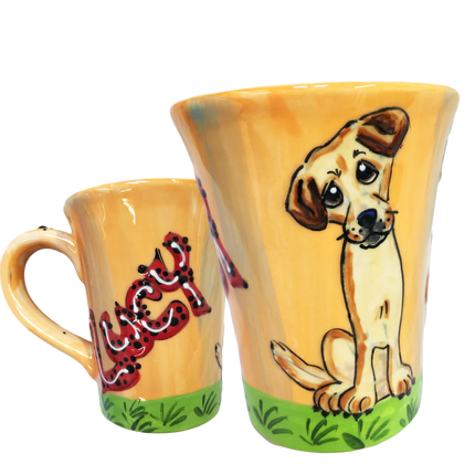 Labrador Retriever Puppy Personalized Coffee Mug