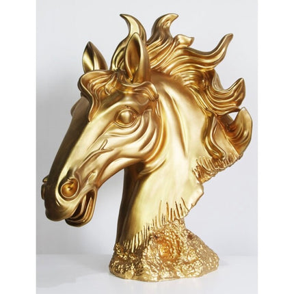 Large Horse Head Sculpture