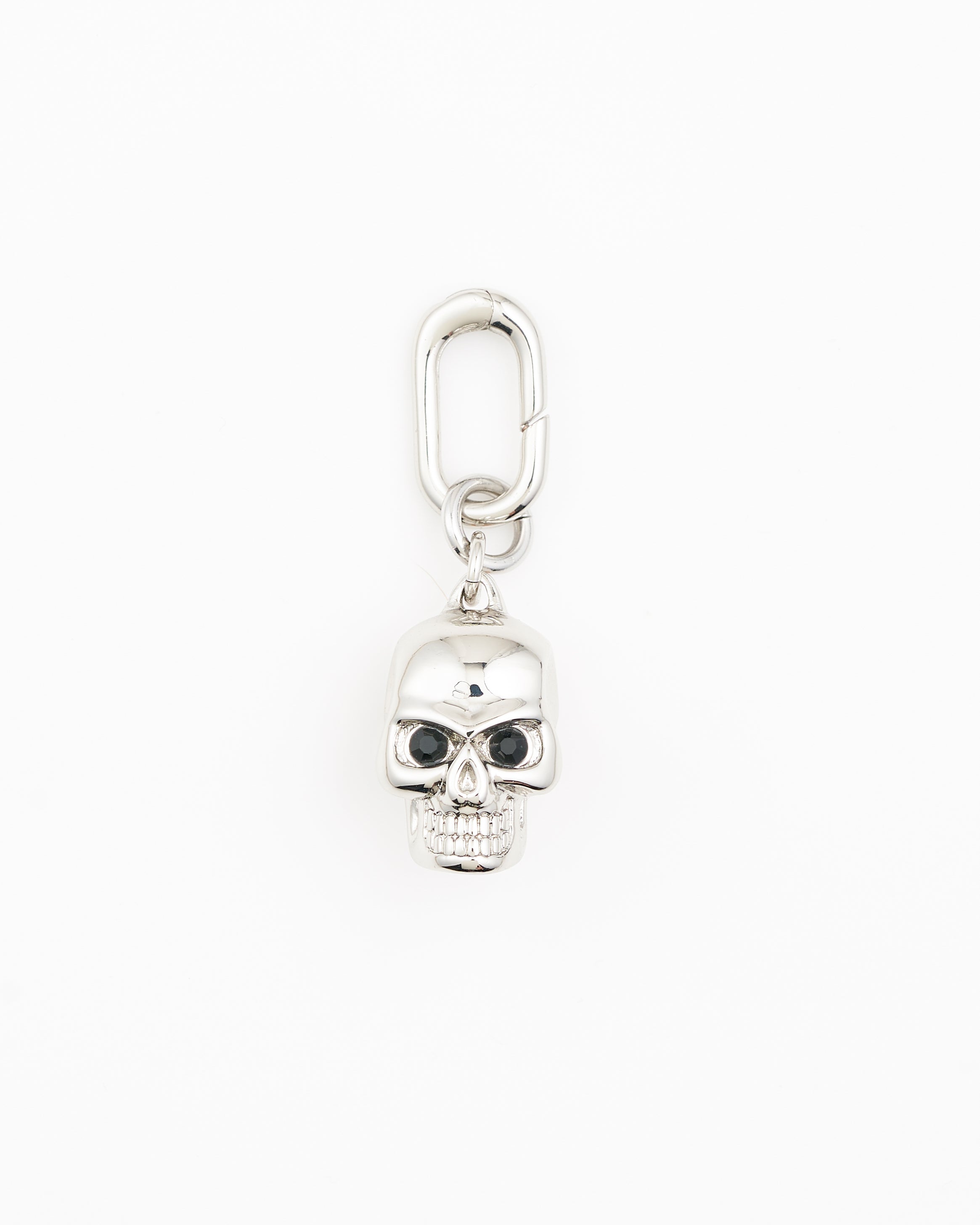 Le Skeleton Charm Rhodium