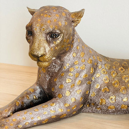 Leopard with Crystal Eyes