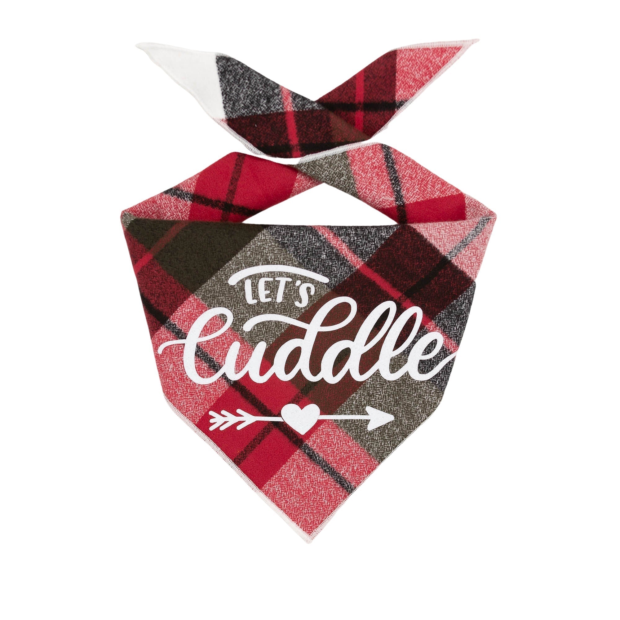 Let's Cuddle Luxe Flannel Dog Bandana X-Large