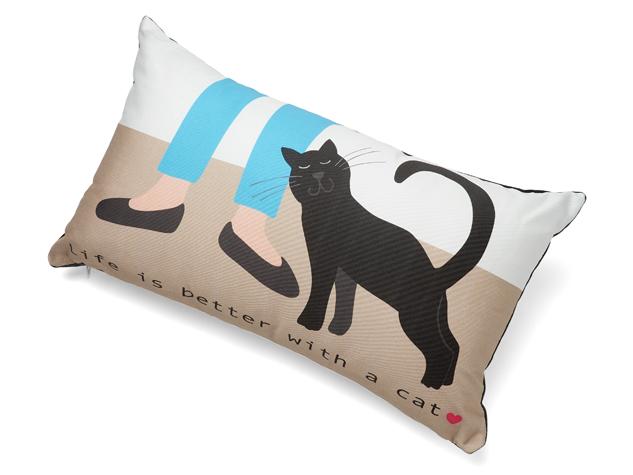 Pillow: Life is Better With a Cat