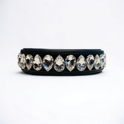 Liz Big Dog Collar Crystal