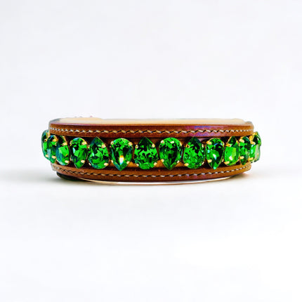 Liz Dog Collar Fern Green