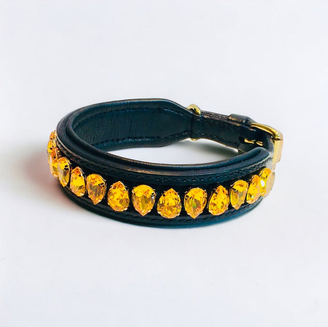 Liz Dog Collar Sunflower