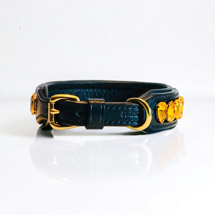 Liz Dog Collar Sunflower